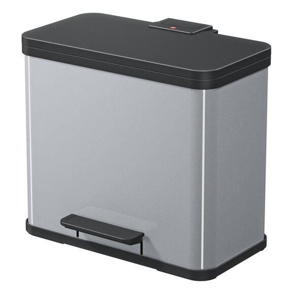 Tretabfalleimer Hailo ProfiLine Solid Öko Trio L, Art.-Nr. 0633-120 - Paterno B2B-Shop