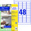 Universaletiketten ZWF ablösbar 45,7x21,2mm, Art.-Nr. L4736REV-10 - Paterno B2B-Shop