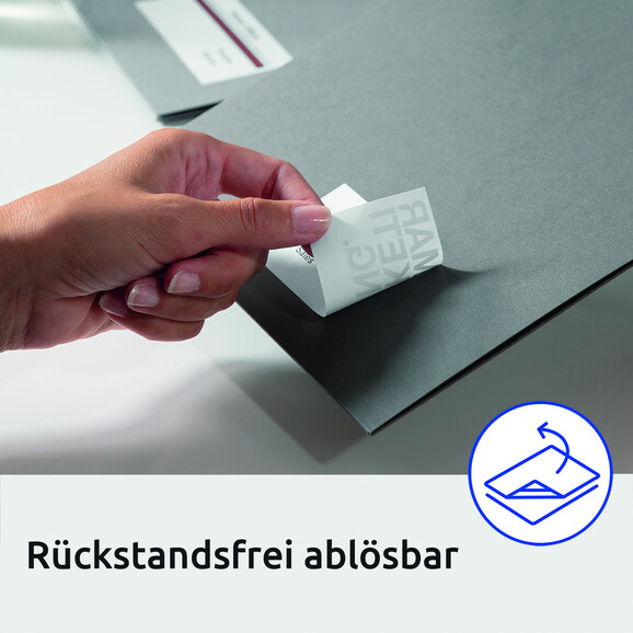 Universaletiketten ZWF ablösbar 45,7x21,2mm, Art.-Nr. L4736REV-10 - Paterno B2B-Shop