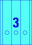 Ordneretiketten ZWF 297 x 61 mm blau, Art.-Nr. L4753-20 - Paterno B2B-Shop