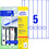 Ordneretiketten ZWF 297 x 38 mm schmal, Art.-Nr. L4758-25 - Paterno B2B-Shop
