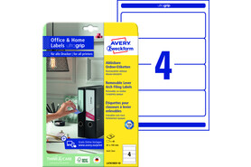 Ordneretiketten Avery ablösbar 192 x 61 mm weiss, Art.-Nr. L4761REV-10 - Paterno B2B-Shop