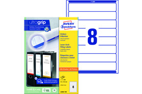 Etiketten Ordnerrücken A4 192x34 mm weiss, Art.-Nr. L6060-100 - Paterno B2B-Shop