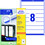 Etiketten Ordnerrücken A4 192x34 mm weiss, Art.-Nr. L6060-100 - Paterno B2B-Shop