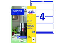 Etiketten Ordnerrücken ZWF A4 192x59 mm weiss, Art.-Nr. L6061-10 - Paterno B2B-Shop