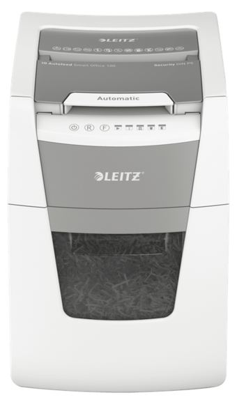 Aktenvernichter Leitz IQ Autofeed 100 P5, Art.-Nr. 8012-00-00 - Paterno B2B-Shop