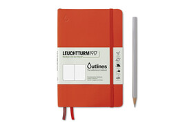 Notizbuch Paperback (B6+) Orange, Dotted, Art.-Nr. 363019 - Paterno B2B-Shop