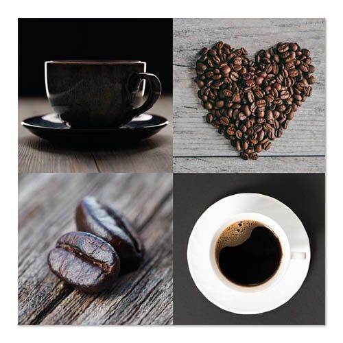 Servietten Design &quot;Coffee Variety&quot; 33x33 cm, Art.-Nr. 88543 - Paterno B2B-Shop
