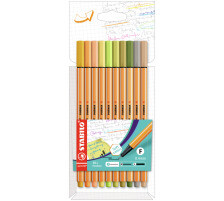 Fineliner Stabilo 88 10-er Kartonetui, Art.-Nr. 8810-22 - Paterno B2B-Shop