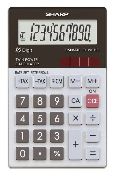 Taschenrechner Sharp ELW 211 G, Art.-Nr. ELW211G - Paterno B2B-Shop Taschenrechner Sharp ELW 211 G, Art.-Nr. ELW211G - Paterno B2B-Shop
