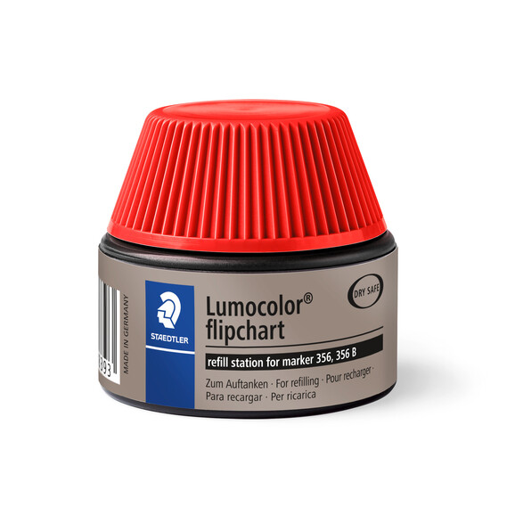 Nachfülltinte Staedtler 356/356 B rot, Art.-Nr. 48856-RT - Paterno B2B-Shop