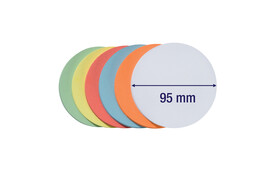 Moderationskarten Franken 9,5cm Kreis, Art.-Nr. UMZ10 - Paterno B2B-Shop