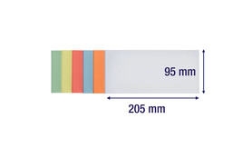 Moderationskarten Franken 9,5x20,5cm Rechteck, Art.-Nr. UMZ1020 - Paterno B2B-Shop