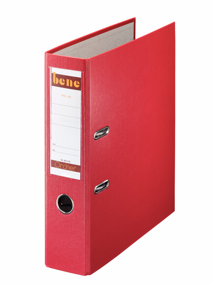 Ordner Bene Standard breit rot, Art.-Nr. 291400-RT - Paterno B2B-Shop