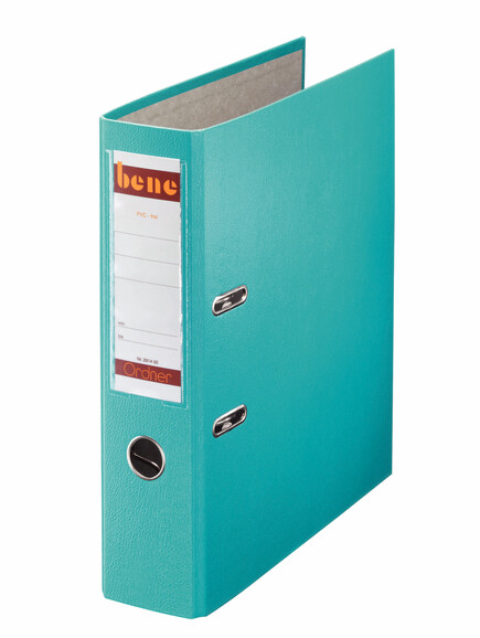Ordner Bene Standard breit türkis, Art.-Nr. 291400-TUE - Paterno B2B-Shop
