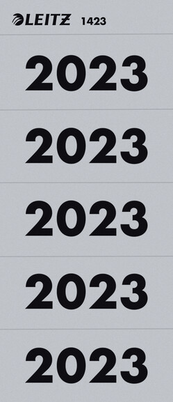 Jahresschilder 2023 für Leitz grau, Art.-Nr. 1423-00-85 - Paterno B2B-Shop Jahresschilder 2023 für Leitz grau, Art.-Nr. 1423-00-85 - Paterno B2B-Shop