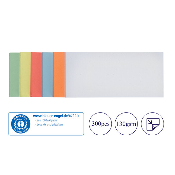Moderationskarten Franken 9,5x20,5 cm selbstklebend, Art.-Nr. UMZS102099 - Paterno B2B-Shop