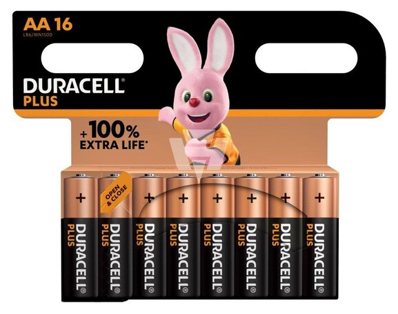 Batterie Duracell Mignon1,5 Volt AA (LR6), Art.-Nr. MN1500-16 - Paterno B2B-Shop Batterie Duracell Mignon1,5 Volt AA (LR6), Art.-Nr. MN1500-16 - Paterno B2B-Shop
