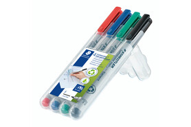 Folienschreiber Staedtler LC F WL WP4, Art.-Nr. 316WP4 - Paterno B2B-Shop