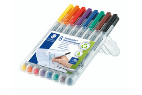 Folienschreiber Staedtler LC F WL WP8, Art.-Nr. 316WP8 - Paterno B2B-Shop