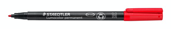 Folienschreiber Staedtler LC M WF rot, Art.-Nr. 317WF-RT - Paterno B2B-Shop