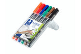 Folienschreiber Staedtler LC F WF WP6, Art.-Nr. 318WP6 - Paterno B2B-Shop