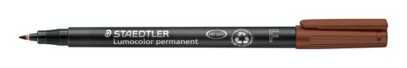 Folienschreiber Staedtler LC F braun, Art.-Nr. 318WF-BR - Paterno B2B-Shop