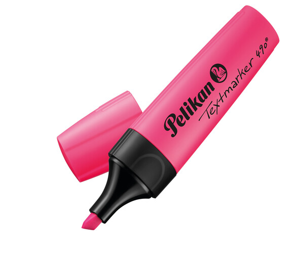 Textmarker Pelikan 490 rosa, Art.-Nr. 490P-LRS - Paterno B2B-Shop