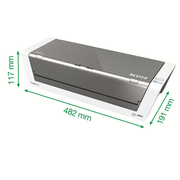 Laminiergerät Leitz A3 iLAM Touch 2 Turbo, Art.-Nr. 7520-00-00 - Paterno B2B-Shop