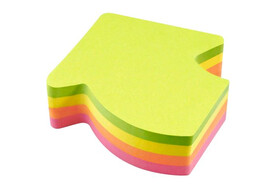 Notes Haftnotizwürfel info notes Pfeil, 70 x 70mm, Art.-Nr. 582739 - Paterno B2B-Shop
