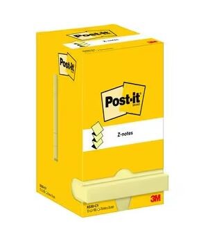 Haftnotizen Post-it 76x76 mm Z-Notes gelb, Art.-Nr. R-330-GE - Paterno B2B-Shop