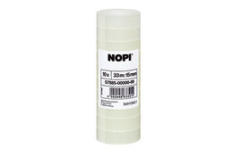 Klebeband Tesa NOPI 15mm x33 m transaprent, Art.-Nr. 57885 - Paterno B2B-Shop