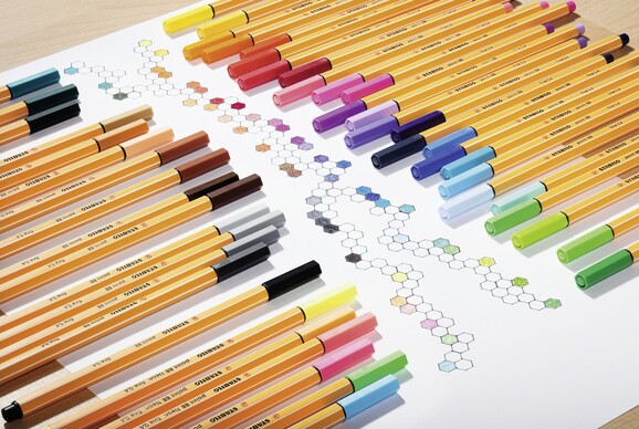 Fineliner Stabilo 88 20-er Etui ColorParade, Art.-Nr. 8820-03 - Paterno B2B-Shop