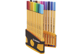 Fineliner Stabilo 88 20-er Etui ColorParade ant/or, Art.-Nr. 8820-03-05 - Paterno B2B-Shop