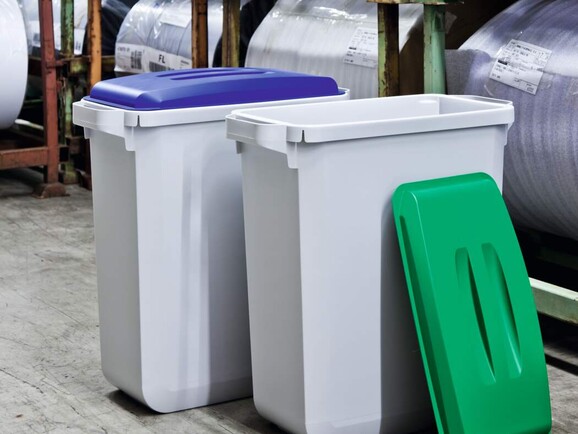 Deckel für Abfallbehälter 60l weiss, Art.-Nr. 1800497-WS - Paterno B2B-Shop