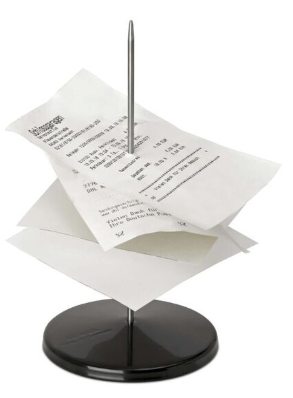 Zettelspießer Maul 17cm schwarz, Art.-Nr. 3201190 - Paterno B2B-Shop