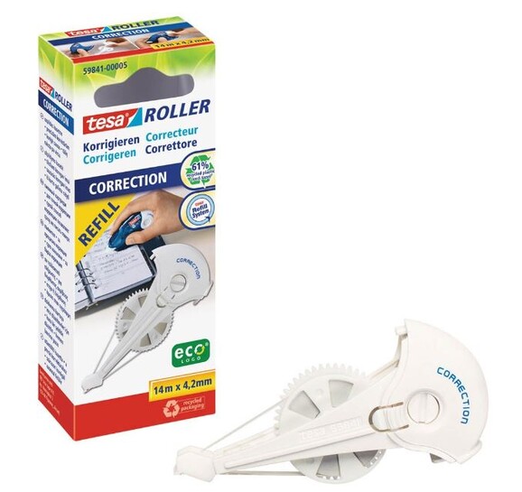 Korrekturroller Tesa Refill 4,2mmx14 lfm, Art.-Nr. 59841 - Paterno B2B-Shop