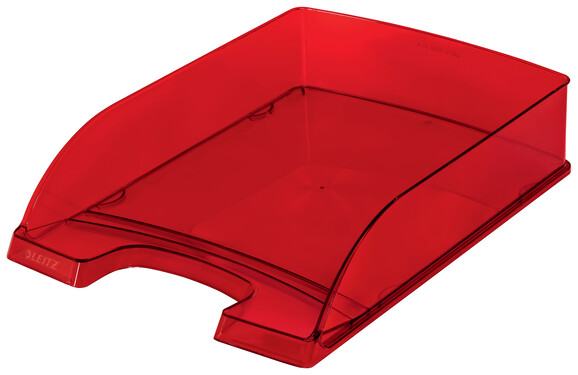 Briefkorb Leitz 5226 A4 rottransparent, Art.-Nr. 5226-00-RTTR - Paterno B2B-Shop