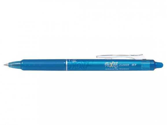 Tintenroller Pilot FRIXION CLICKERL hellblau, Art.-Nr. BLRT-FR7-HBL - Paterno B2B-Shop