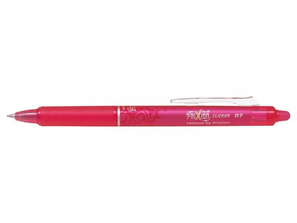Tintenroller Pilot FRIXION CLICKER pink, Art.-Nr. BLRT-FR7-PI - Paterno B2B-Shop