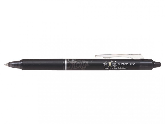 Tintenroller Pilot FRIXION CLICKERL schwarz, Art.-Nr. BLRT-FR7-SW - Paterno B2B-Shop