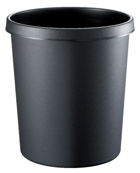 Papierkorb Helit Objekt 18 Liter mit Griffrand schwarz, Art.-Nr. H61058-SW - Paterno B2B-Shop Papierkorb Helit Objekt 18 Liter mit Griffrand schwarz, Art.-Nr. H61058-SW - Paterno B2B-Shop