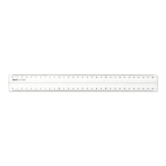 Lineal Aristo 30 cm Plexglas, Art.-Nr. 1433 - Paterno B2B-Shop