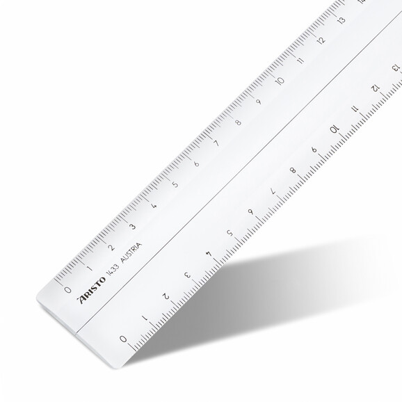 Lineal Aristo 30 cm Plexglas, Art.-Nr. 1433 - Paterno B2B-Shop