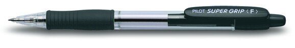 Kugelschreiber Pilot Super Grip F schwarz, Art.-Nr. BPGP-10R-F-SW - Paterno B2B-Shop