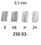 Feinminen Staedtler Mars micro 250 0,3 mm H, Art.-Nr. 250-03-H - Paterno B2B-Shop