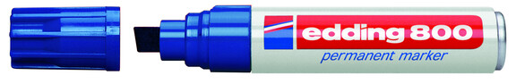 Marker Edding 800 blau permanent, Art.-Nr. 800-BL - Paterno B2B-Shop