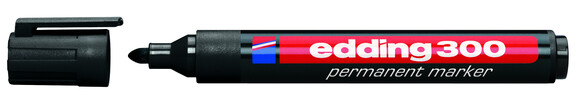 Marker Edding 300 permanent schwarz, Art.-Nr. 300-SW - Paterno B2B-Shop