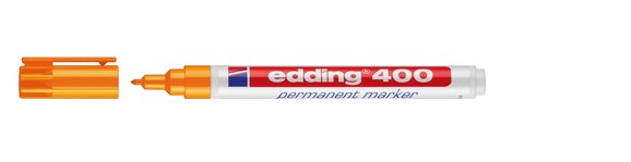 Marker Edding 400 permanent orange, Art.-Nr. 400-OR - Paterno B2B-Shop
