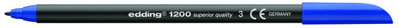 Faserschreiber Edding 1200 blau, Art.-Nr. 1200-BL - Paterno B2B-Shop